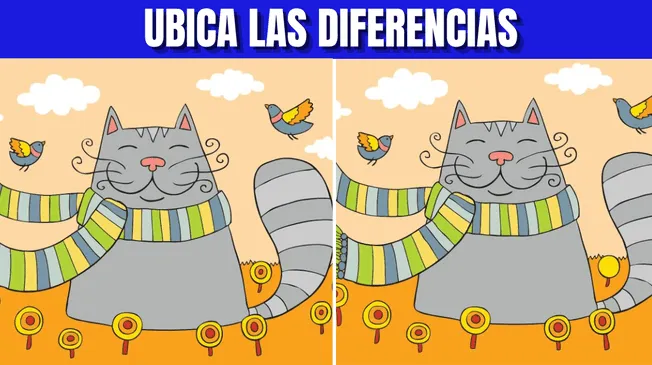 Reto visual EXTREMO: Halla las 3 diferencias y demuestra que eres un verdadero GENIO