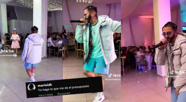 El imitador se ganó el aplauzo de miles por su talento.