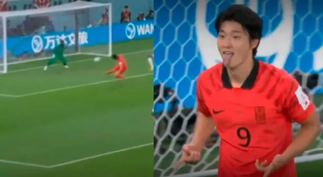 Cho Gue-sung marcó dos goles en el Ghana vs. Corea del Sur