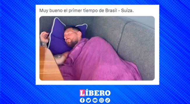La foto de Messi durmiendo fue usada para graficar el partido.