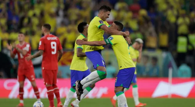 Brasil ganó a Suiza con único tanto de Casemiro