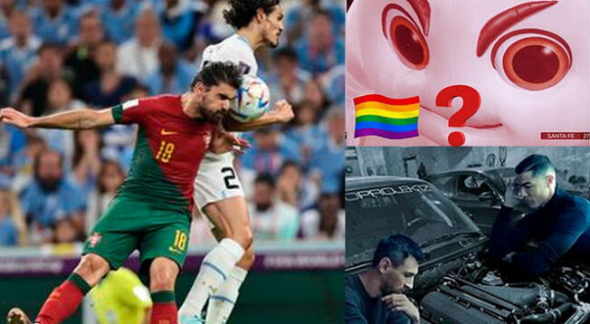 Así son los memes del Uruguay vs Portugal que dejó a todos boquiabiertos