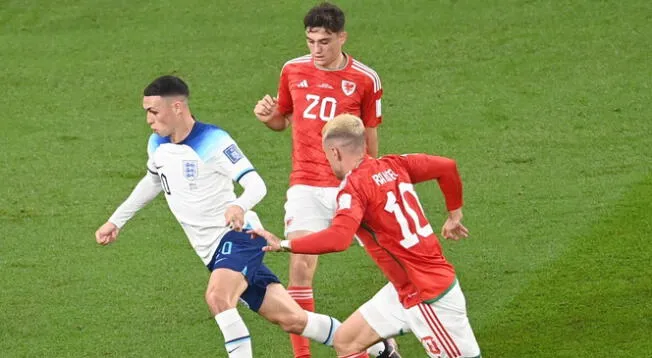 Inglaterra venció 3-0 a Gales por el Mundial Qatar 2022