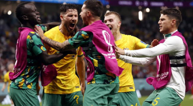 Australia dio la sorpresa y se impuso ante Dinamarca por la mínima diferencia.