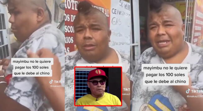 El comediante grabó al 'Mee' porque no le quiso pagar; video es viral en redes sociales.