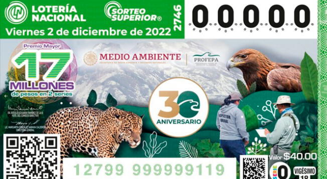 Conoce la hora y cómo jugar el Sorteo Superior de Lotería Nacional.