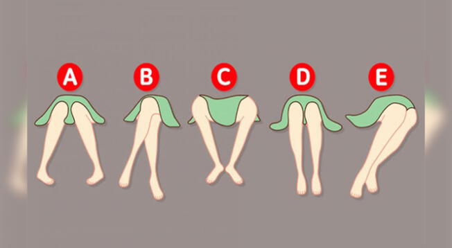 La posición en la que juntas tus piernas al sentarte podría ocultar tus más preciados dones.
