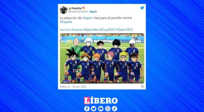 Japón vs España: Usuarios celebran el triunfo de Japón