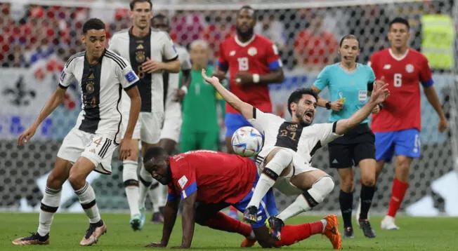 Alemania superó 4-2 a Costa Rica por el Mundial Qatar 2022