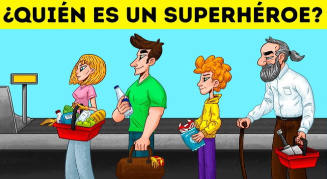 Solo cuentas con 5 segundos para descubrir quién es un superhéroe.