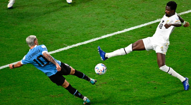Gol De Arrascaeta de Uruguay ante Ghana
