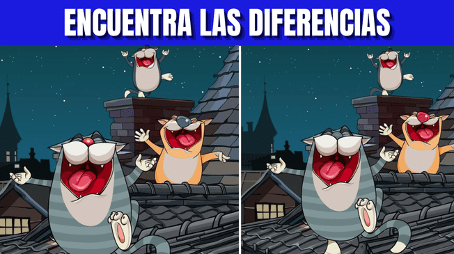 Reto visual EXTREMO: Ubica las 4 diferencias y conságrate como un GENIO de los juegos mentales