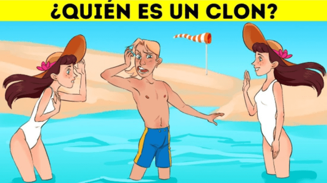 Acertijo visual EXTREMO: Identifica quién de las dos es el clon, tienes solo 4 segundos