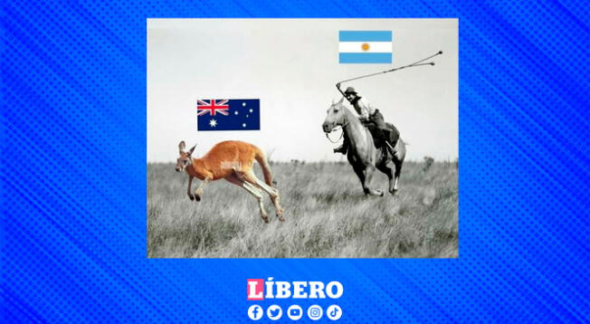 La previa del Argentina vs. Australia se calentó con curiosos memes.