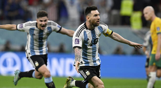 Lionel Messi anotó en triunfo de Argentina sobre Australia por el Mundial