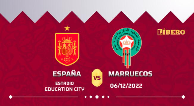 ¿A qué hora juega España vs. Marruecos y dónde ver el Mundial Qatar 2022?