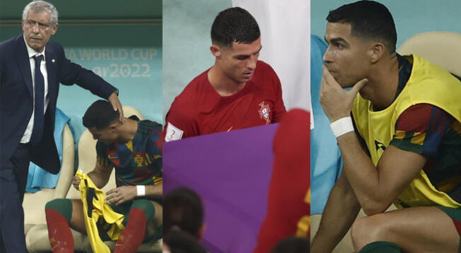 Cristiano Ronaldo ingresó en el segundo tiempo ante Suiza.