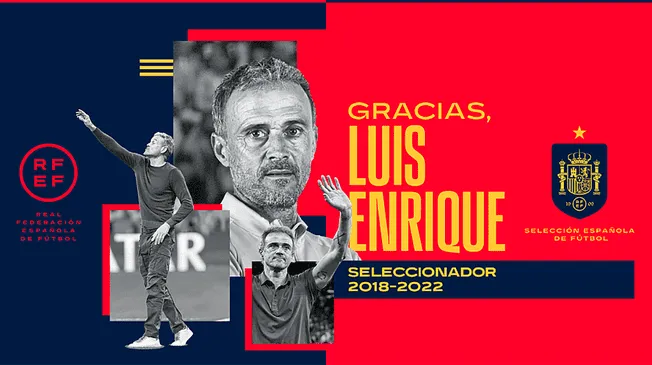 Luis Enrique no va más como DT de la Selección de España