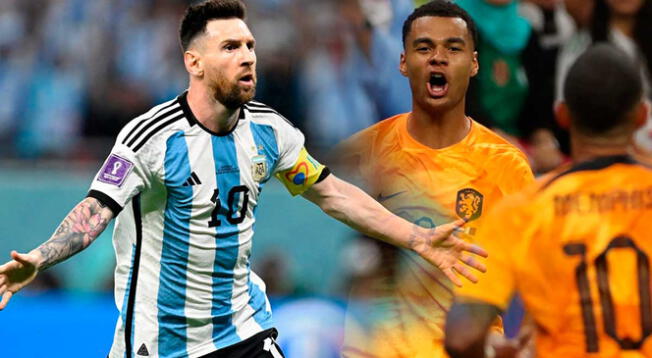 Argentina vs Países Bajos es un partido muy esperado por fanáticos del Mundial Qatar 2022. Foto: AFP / Composición Líbero