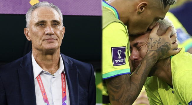 Tite deja Brasil luego de perder frente a Croacia.