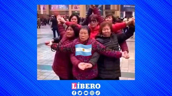 Hinchas argentinos en todo el mundo.