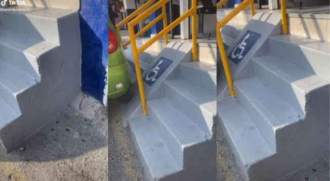 Esta construcción podría causar más de un accidente.