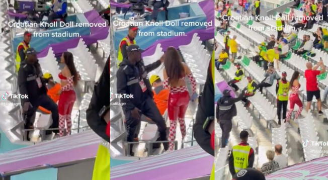 Miss Croacia habría incumplido con las medidas de seguridad del Estadio.