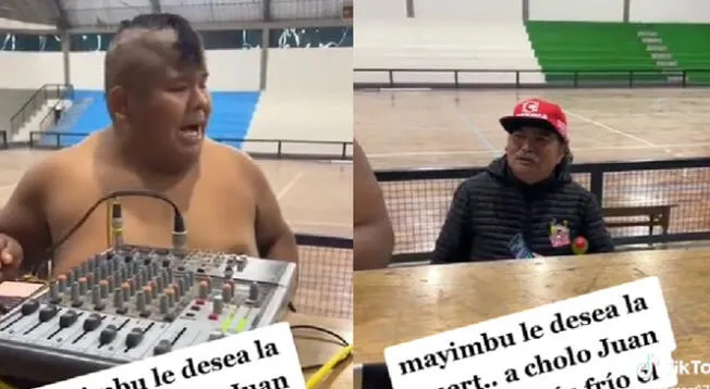 'Mayimbú' tiene cruce de palabras con Juancito y terminá en 'amenaza'