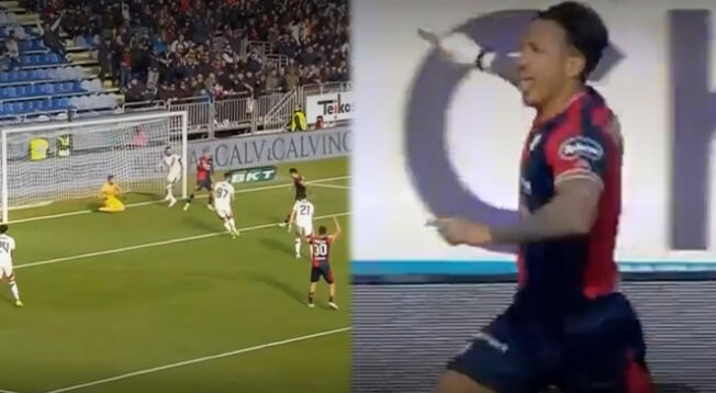 Cagliari venció 3-2 a Perugia por la Serie B de Italia