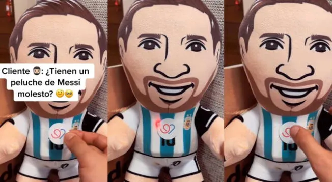 Leonel Messi: Emprendimiento saca peluches con frase del futbolista molesto