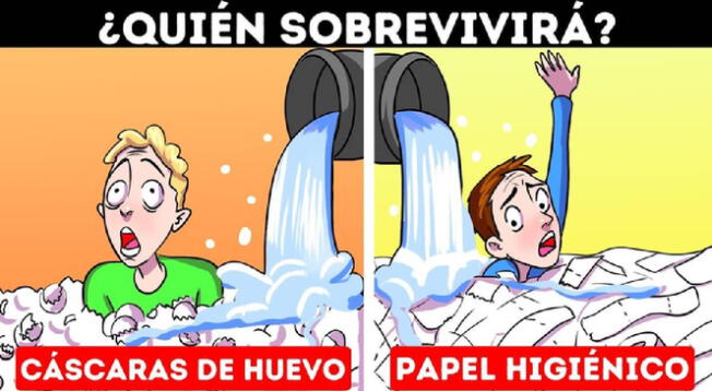 Identifica a la persona que podrá sobrevivir en este caso viral de solo 8 segundos