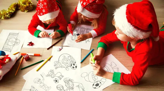 Revisa los mejores dibujos de navidad para compartir con la familia