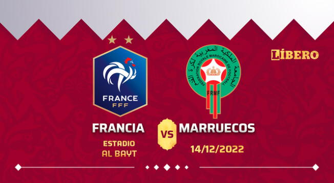 Francia y Marruecos buscan el cupo a la gran final del Mundial Qatar 2022