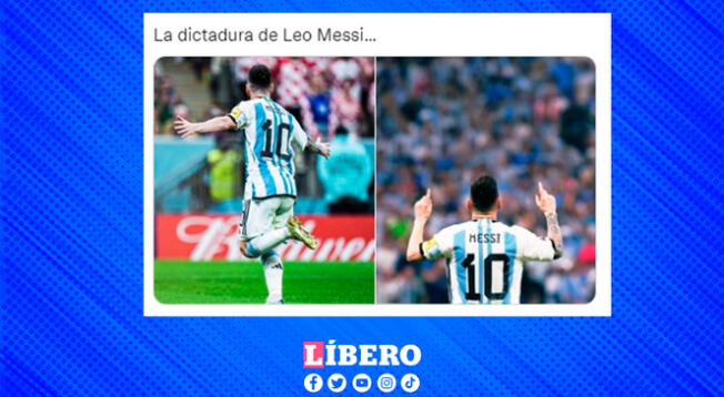 Messi fue el amo del Argentina - Croacia con un gol y dos pases gol.