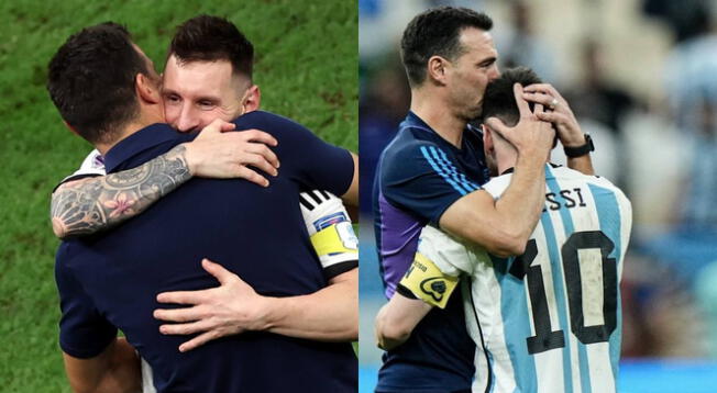 Lionel Scaloni y Messi jugarán la final del Mundial Qatar 2022.