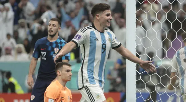 Julián Álvarez está en un gran momento con Argentina.