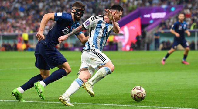 Lionel Messi y la brillante jugada a Joško Gvardiol en el Argentina vs. Croacia.