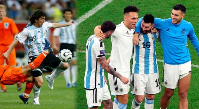 Jugadores de Argentina y la sorpresiva edad que tenían cuando Messi debutó en un Mundial