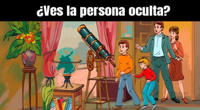 ¿Puedes ver a la persona oculta? Solo GENIOS resolvieron este reto visual de 7 segundos