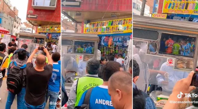 Viral: Emolientero de Gamarra muestra los partidos del Mundial y sus ventas explotan en TIkTok