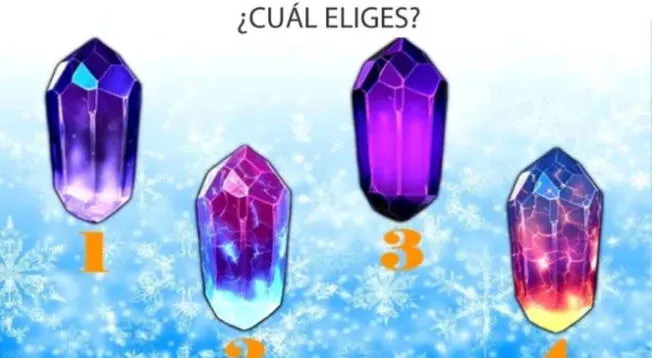 ¿Qué cristal es tu favorito? Elige uno y conoce cuál es el  miedo que te persigue