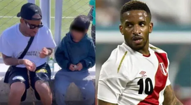 El exfutbolsita compartió un emotivo momento con un niño.