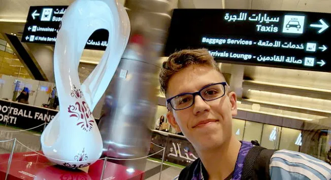 Joven argentino es sorprendido con viaje a Qatar, donde podrá ver la final del Mundial 2022.