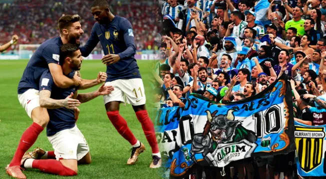 Francia no teme al aliento de los hinchas argentinos
