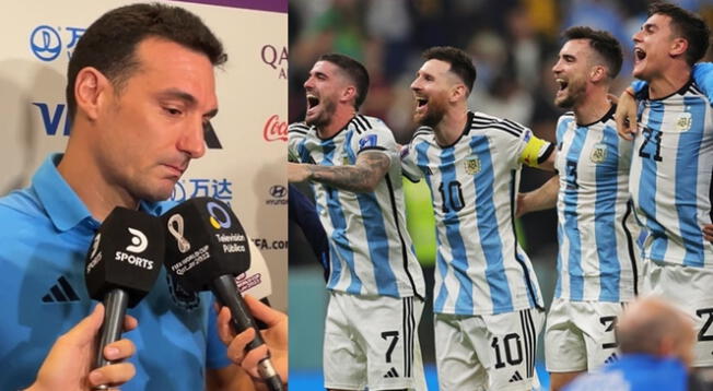 Lionel Scaloni dirigirá su tercera final al mando de la Selección Argentina.