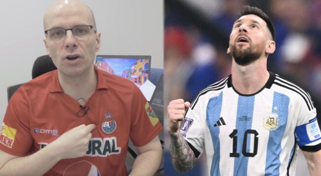 MisterChip revela dato sobre penales que favorecieron a Argentina.