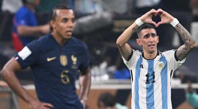 Ángel Di María marcó el segundo gol de Argentina y completó un partido excepcional. Foto: AFP