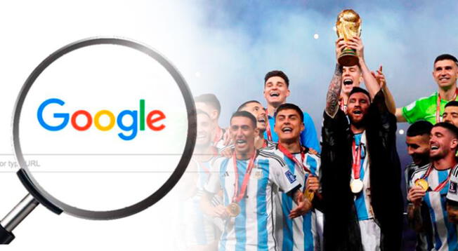 Argentina se coronó campeón de Qatar 2022 y Gooogle le regala un homenaje