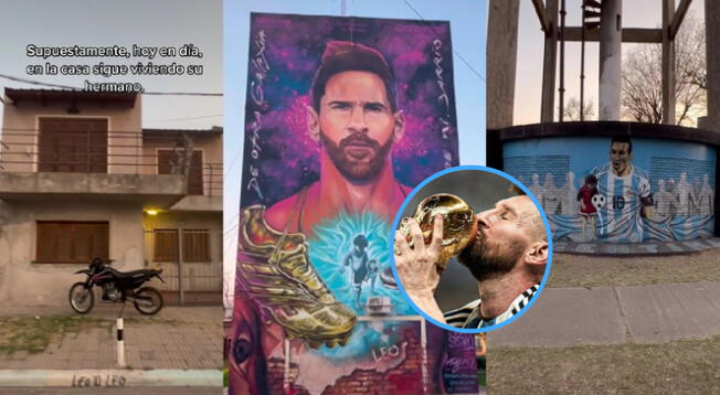 Alaska visitó la casa de Lionel Messi en Argentina y usuarios quedaron sorprendidos por la humildad de la vivienda.