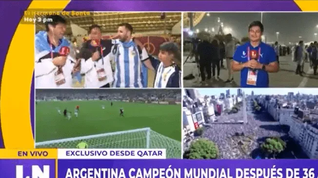 Argentina se consagró campeón del mundo e hinchas celebran en todo el mundo a lo grande.
